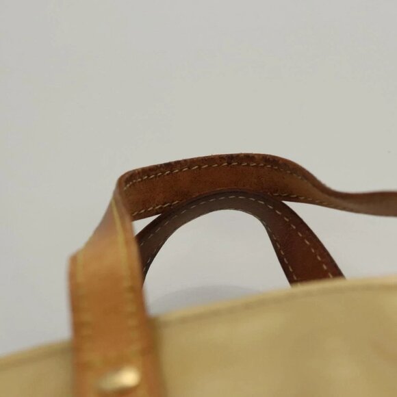 LOUIS VUITTON Monogram Vernis Reade PM Hand Bag Beige M91334 LV Auth BD1369 - Picture 9 of 16